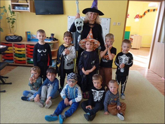 Halloween 2. třída MŠ
