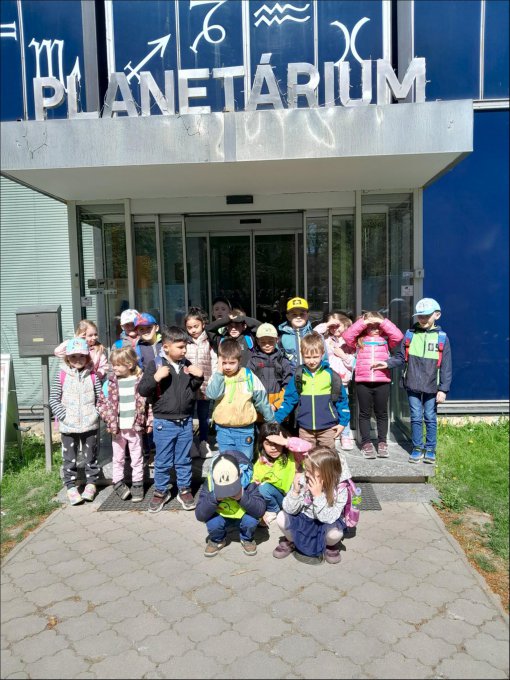 Výlet do Hvězdárny/Planetária - 3. třída MŠ
